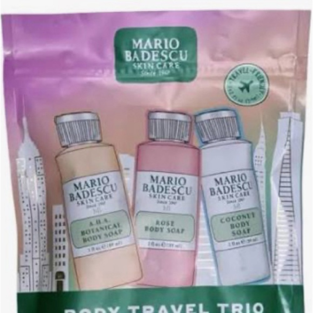Mario Badescu Pink and Cream Skincare Cleanser & Exfoliant
